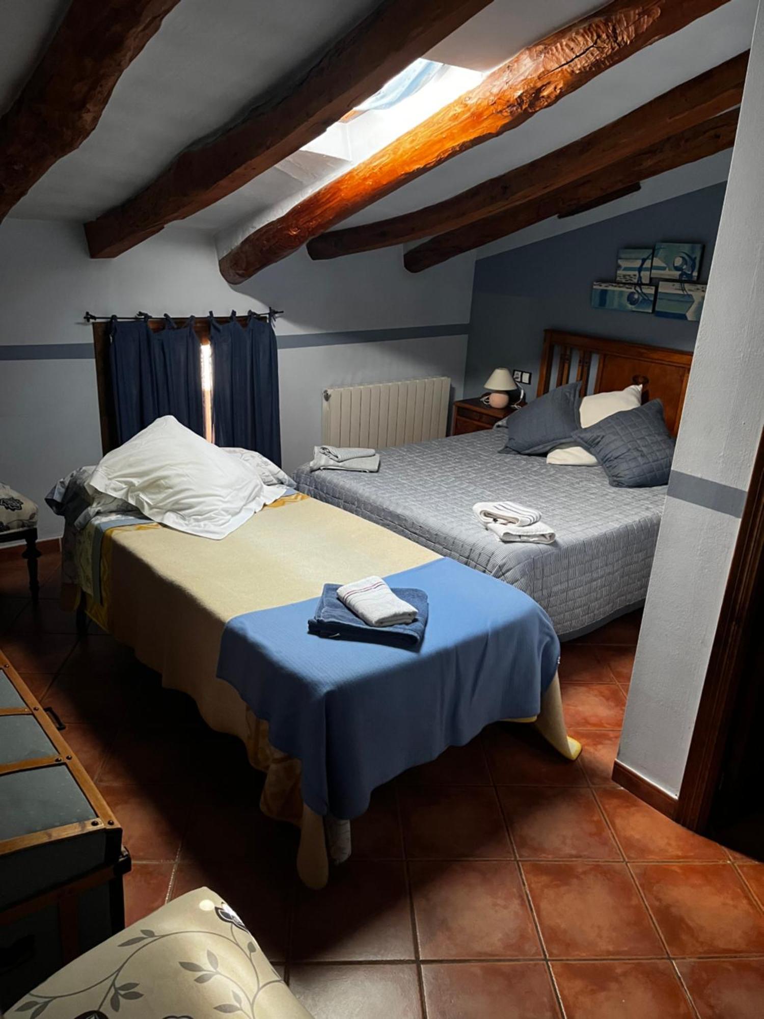Hotel Casa De La Fuente Alcorisa Eksteriør billede